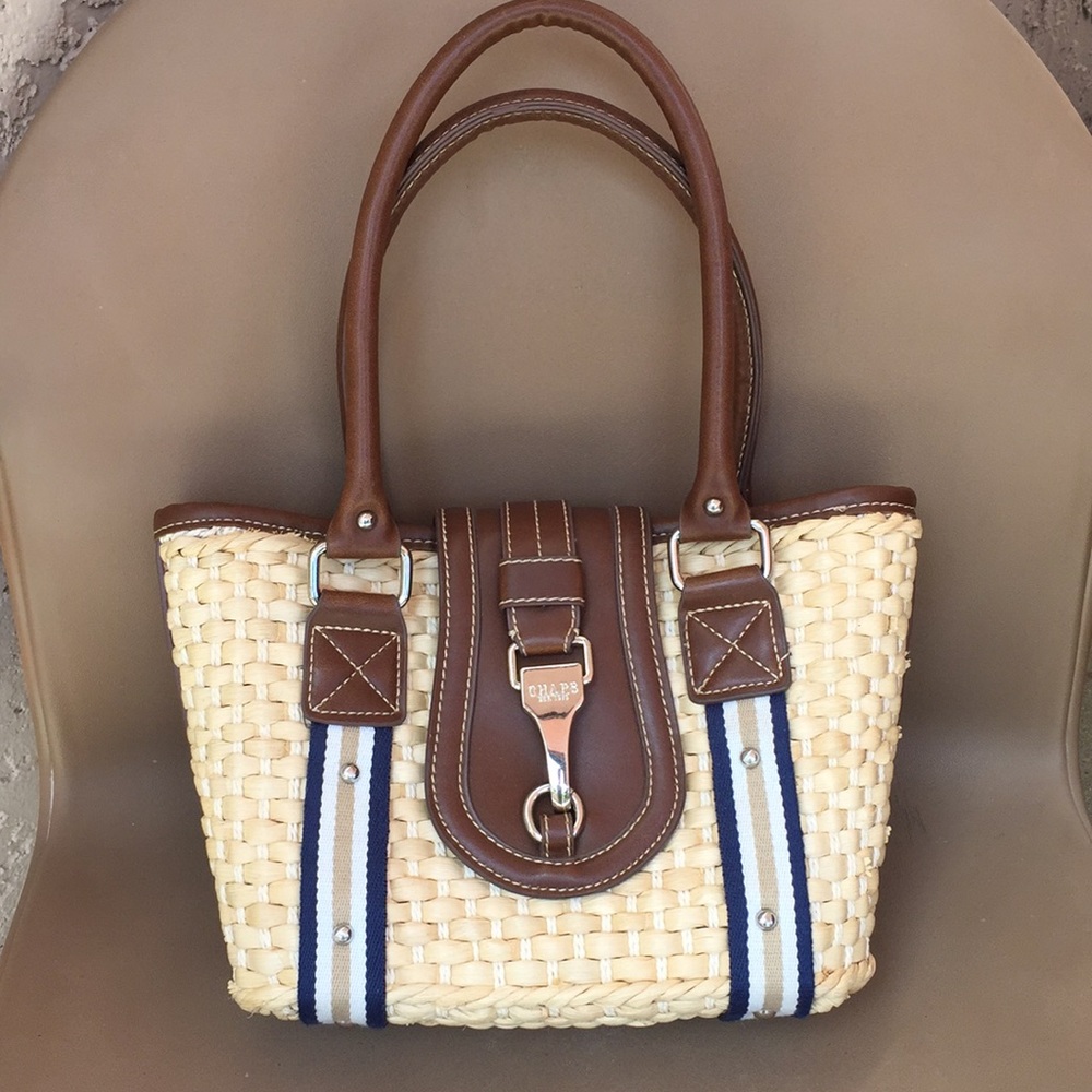 Chaps Straw Bag